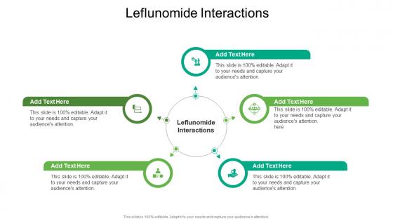 Leflunomide Interactions In Powerpoint And Google Slides Cpb