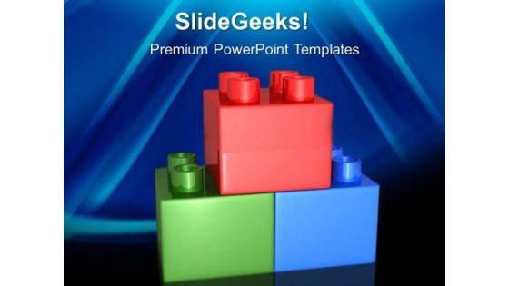 Lego Blocks Game PowerPoint Templates And PowerPoint Themes 0512