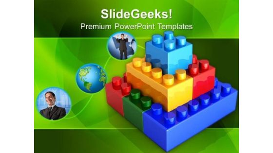 Lego Construction Business PowerPoint Templates And PowerPoint Themes 0512