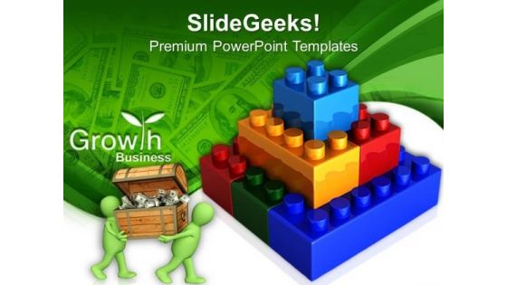 Lego Construction Growth Business PowerPoint Templates And PowerPoint Themes 0712