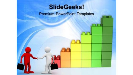 Lego Graph Success PowerPoint Templates And PowerPoint Themes 0512