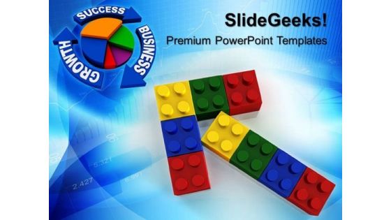 Lego Growth Success PowerPoint Templates And PowerPoint Themes 0612