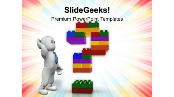 Lego Question Symbol PowerPoint Templates And PowerPoint Themes 0412 Lego Question Symbol PowerPoint Templates And PowerPoint Themes 0412