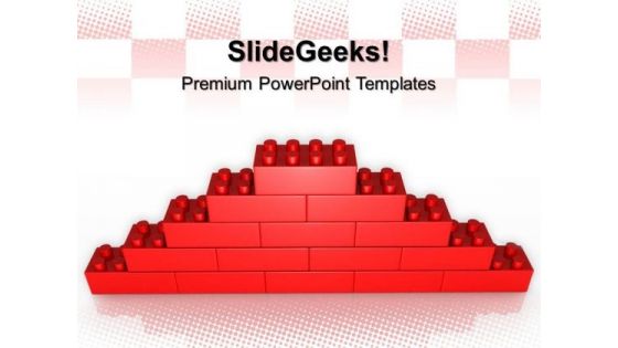 Lego Wall Construction PowerPoint Templates And PowerPoint Themes 0512