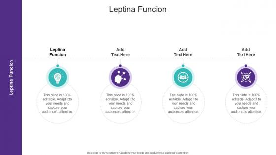 Leptina Funcion In Powerpoint And Google Slides Cpb