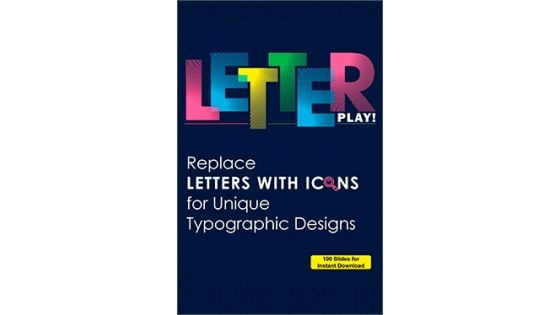 Letter Play! Replace Letters with Icons for Unique Typographic Designs