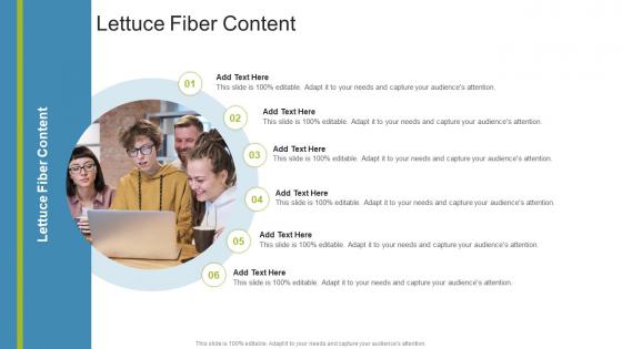 Lettuce Fiber Content In Powerpoint And Google Slides Cpb