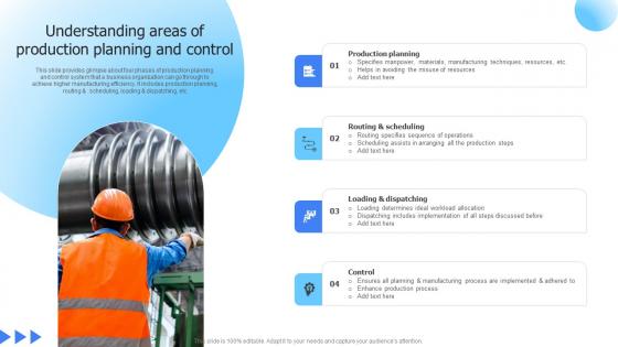 Leveraging Advanced Manufacturing Understanding Areas Of Production Planning Themes Pdf