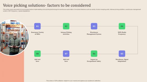 Leveraging Logistics Automation Voice Picking Solutions Factors To Be Microsoft Pdf