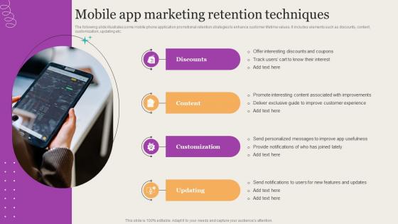 Leveraging Mobile Marketing Strategies Mobile App Marketing Retention Techniques Guidelines Pdf