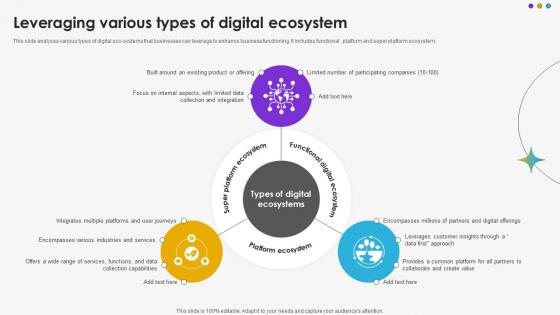 Leveraging Various Types Of Digital Ecosystem DT SS V Leveraging Various Types Of Digital Ecosystem DT SS V
