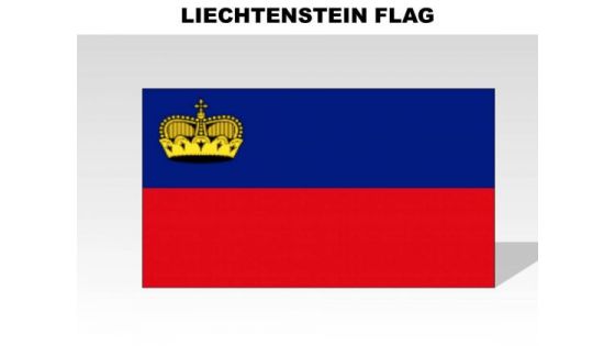 Liechtenstein Country PowerPoint Flags