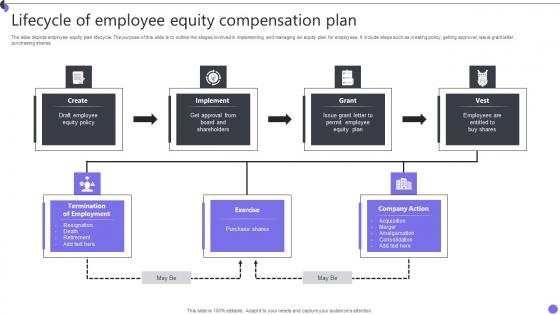 Lifecycle Of Employee Equity Compensation Plan Designs Pdf