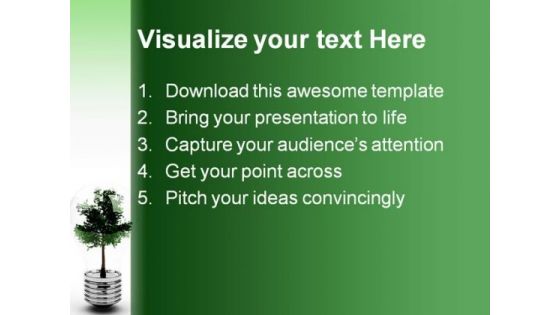 Light Bulb Business PowerPoint Themes And PowerPoint Slides 0611