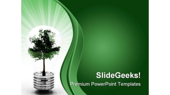 Light Bulb Business PowerPoint Themes And PowerPoint Slides 0611