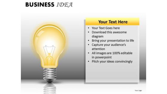 Light Bulb Ppt Slides