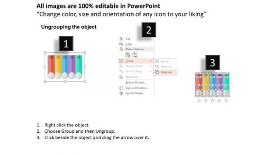 Linear Flow Of Steps With Icons PowerPoint Templates