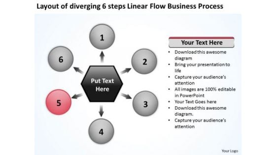 Linear Flow World Business PowerPoint Templates Process Ppt Gear