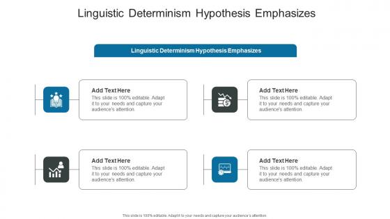 Linguistic Determinism Hypothesis Emphasizes In Powerpoint And Google Slides Cpb