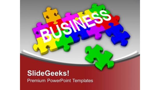 Link All The Parts Of Business PowerPoint Templates Ppt Backgrounds For Slides 0313