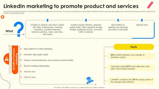 Linkedin Marketing To Promote Product And Services School Enrollment Enhancement Strategy SS V Linkedin Marketing To Promote Product And Services School Enrollment Enhancement Strategy SS V