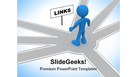 Links Leadership PowerPoint Templates And PowerPoint Backgrounds 0811