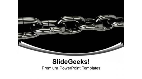 Links Of Chain Business PowerPoint Templates Ppt Backgrounds For Slides 1212