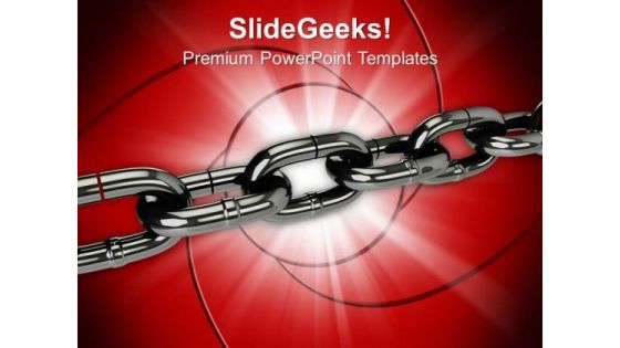 Links Of Chain PowerPoint Templates And PowerPoint Themes 1112