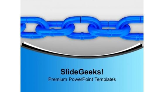 Links Of Chain Security PowerPoint Templates Ppt Backgrounds For Slides 1212