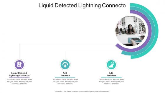 Liquid Detected Lightning Connector In Powerpoint And Google Slides Cpb