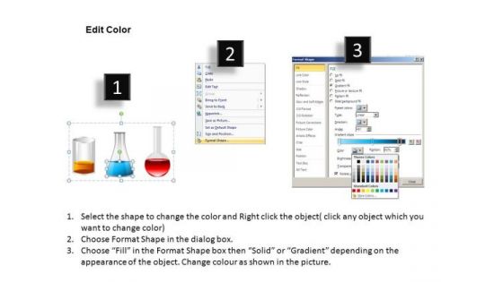 Liquid Flasks PowerPoint Templates Chemistry Ppt Slides