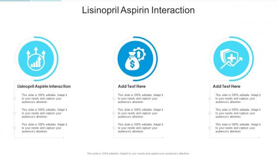Lisinopril Aspirin Interaction In Powerpoint And Google Slides Cpb