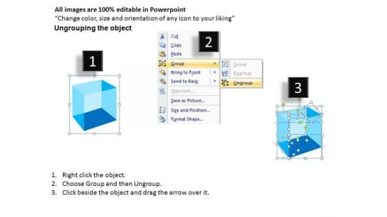List 3d Cubes Text Boxes PowerPoint Slides And Ppt Diagram Templates