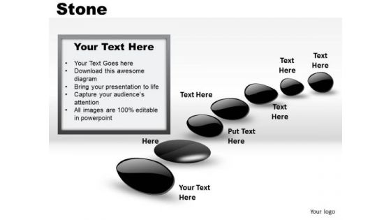 List Slides Stones PowerPoint Slides And Ppt Diagram Templates