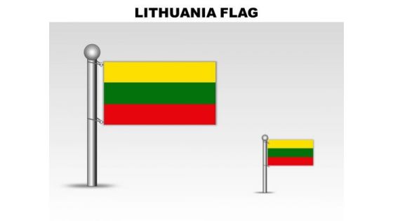 Lithuania Country PowerPoint Flags