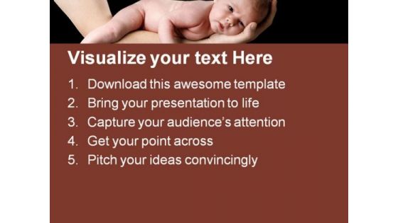 Little Baby Family PowerPoint Themes And PowerPoint Slides 0411