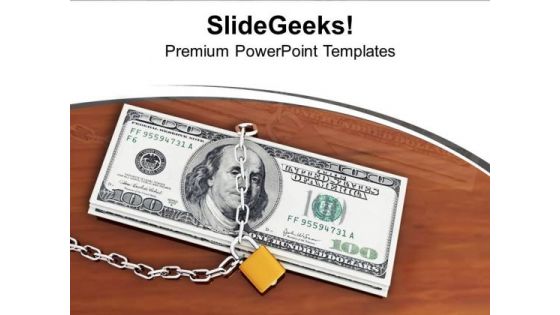 Locked Money Business Security PowerPoint Templates Ppt Backgrounds For Slides 0213 Locked Money Business Security PowerPoint Templates Ppt Backgrounds For Slides 0213