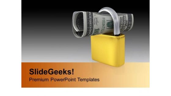 Locked Us Dollar Image PowerPoint Templates Ppt Backgrounds For Slides 0213 Locked Us Dollar Image PowerPoint Templates Ppt Backgrounds For Slides 0213