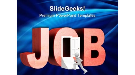Looking For Job Future PowerPoint Templates And PowerPoint Backgrounds 0311