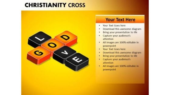 Love God Chirst PowerPoint Backgrounds For Churches