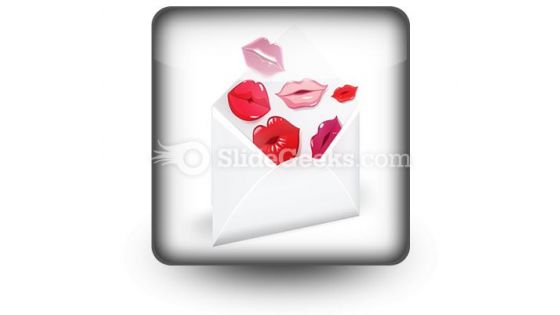 Love Mail PowerPoint Icon S