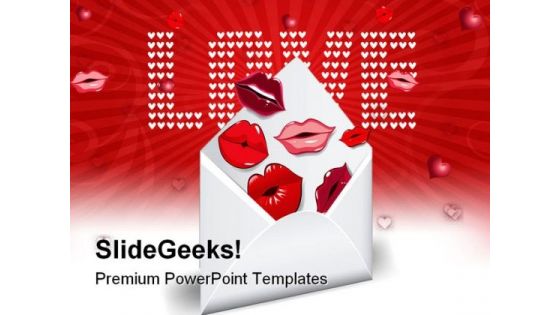 Love Mail Symbol PowerPoint Themes And PowerPoint Slides 0311