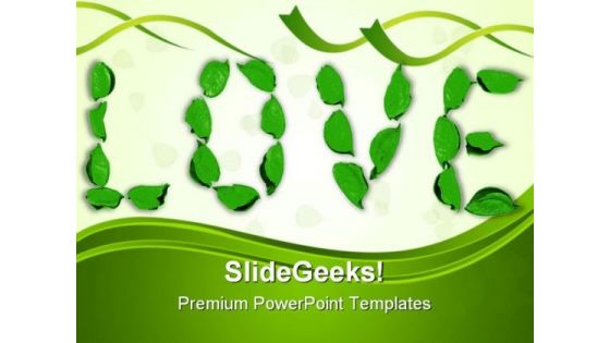 Love Nature PowerPoint Themes And PowerPoint Slides 0711