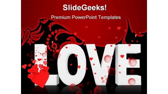 Love Symbol PowerPoint Templates And PowerPoint Backgrounds 0511