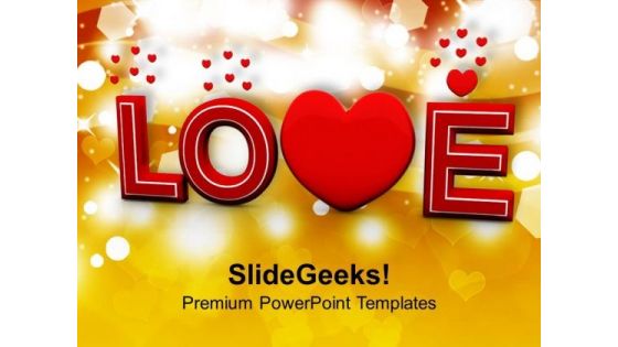 Love Valentines Background PowerPoint Templates Ppt Backgrounds For Slides 0213