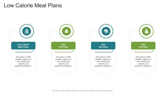 Low Calorie Meal Plans In Powerpoint And Google Slides Cpb