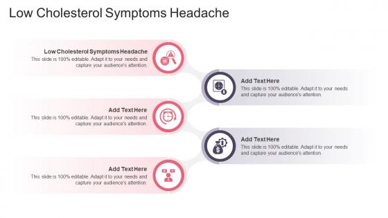 Low Cholesterol Symptoms Headache In Powerpoint And Google Slides Cpb