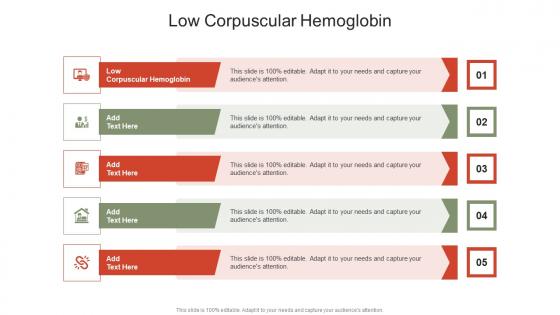 Low Corpuscular Hemoglobin In Powerpoint And Google Slides Cpb