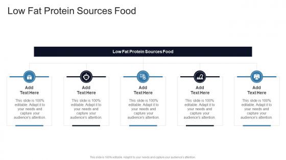 Low Fat Protein Sources Food In Powerpoint And Google Slides Cpb