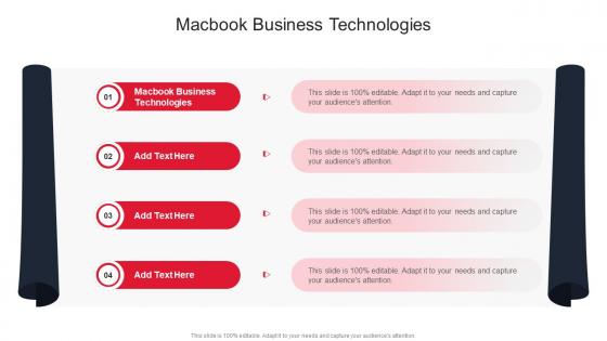 Macbook Business Technologies In Powerpoint And Google Slides Cpb